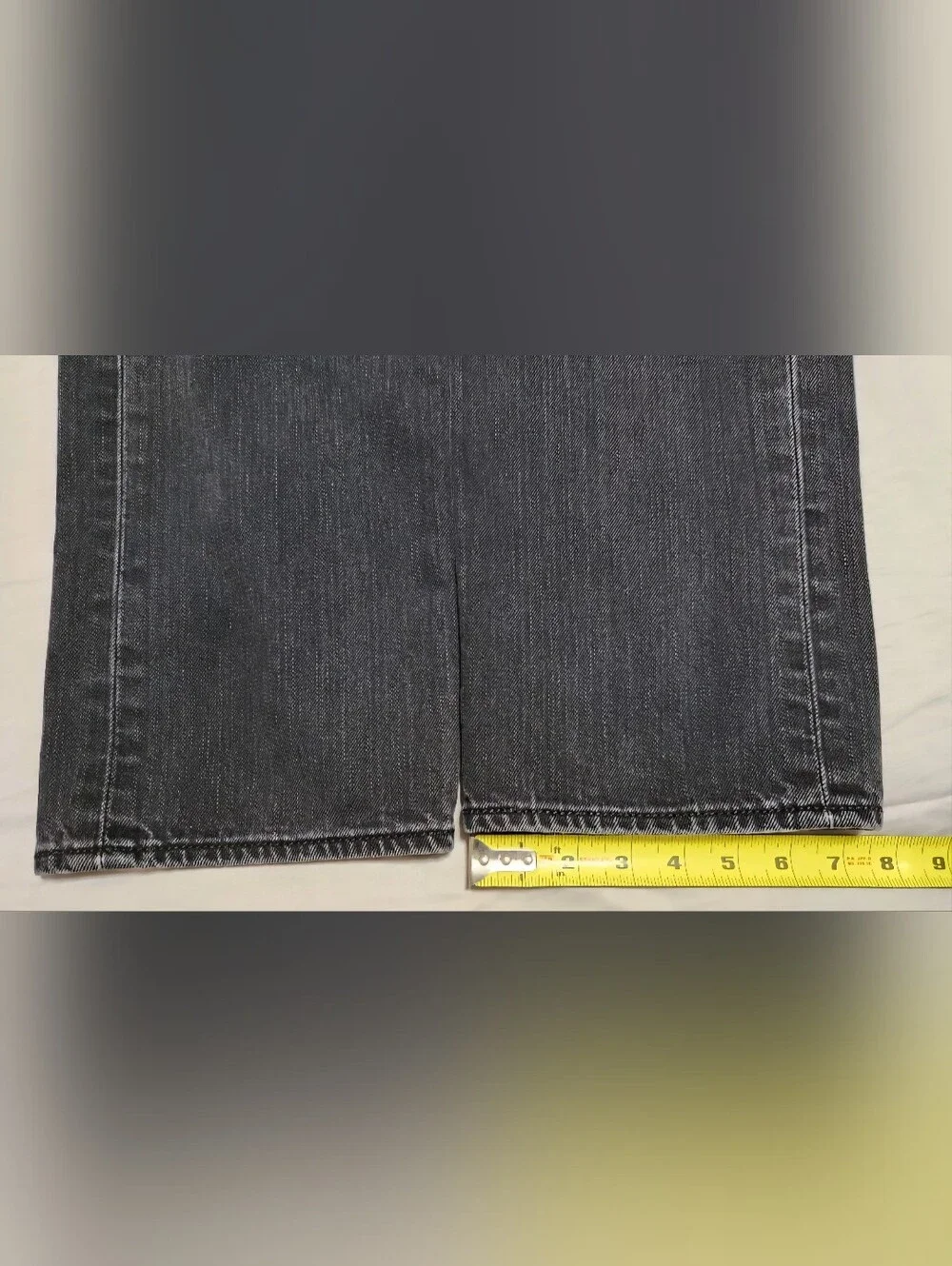 Levi's 501 Original Men's Jeans W34 L30 Faded Black Charcoal Button Fly Straight